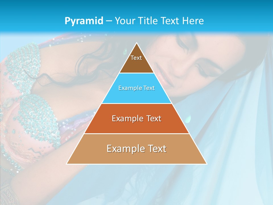 Girl Costume Indian PowerPoint Template