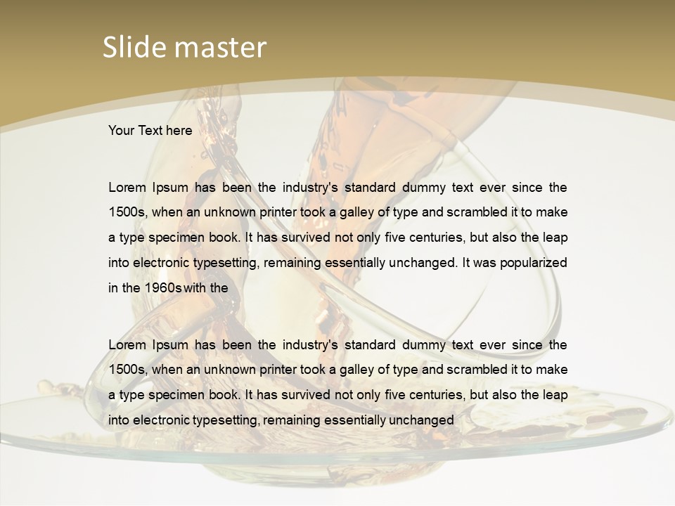 Concept Brown Close Up PowerPoint Template