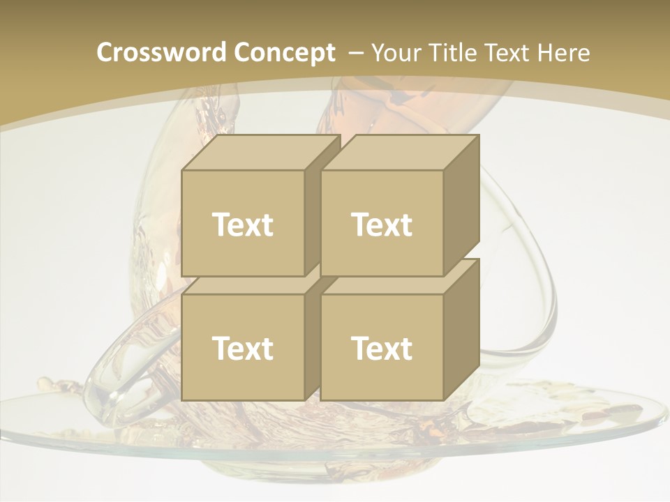 Concept Brown Close Up PowerPoint Template