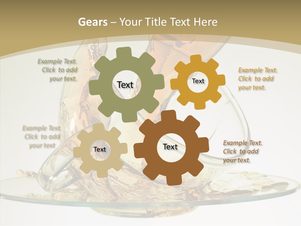 Concept Brown Close Up PowerPoint Template