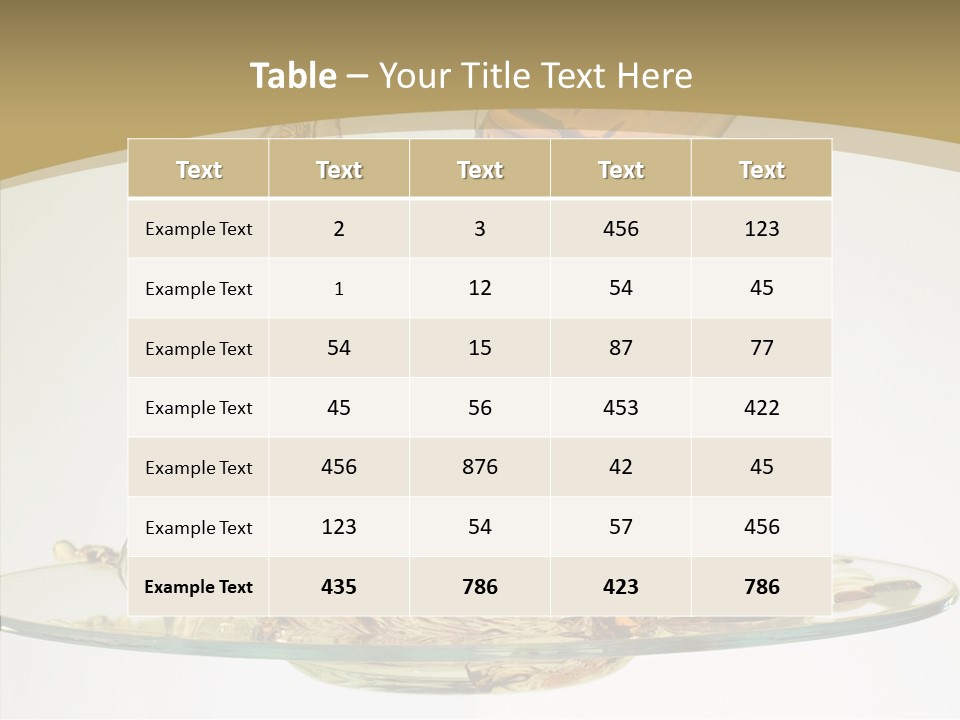 Concept Brown Close Up PowerPoint Template