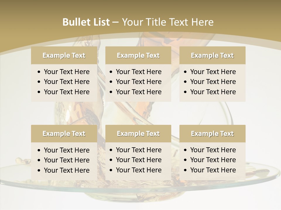 Concept Brown Close Up PowerPoint Template