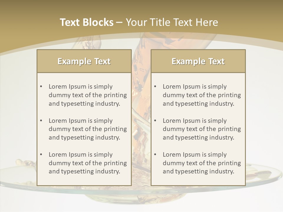 Concept Brown Close Up PowerPoint Template