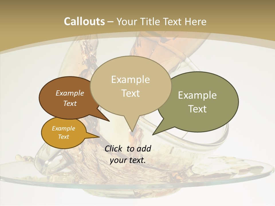 Concept Brown Close Up PowerPoint Template