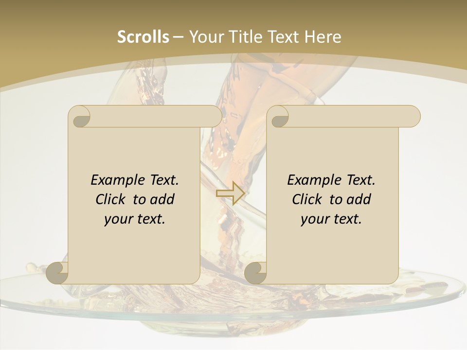 Concept Brown Close Up PowerPoint Template
