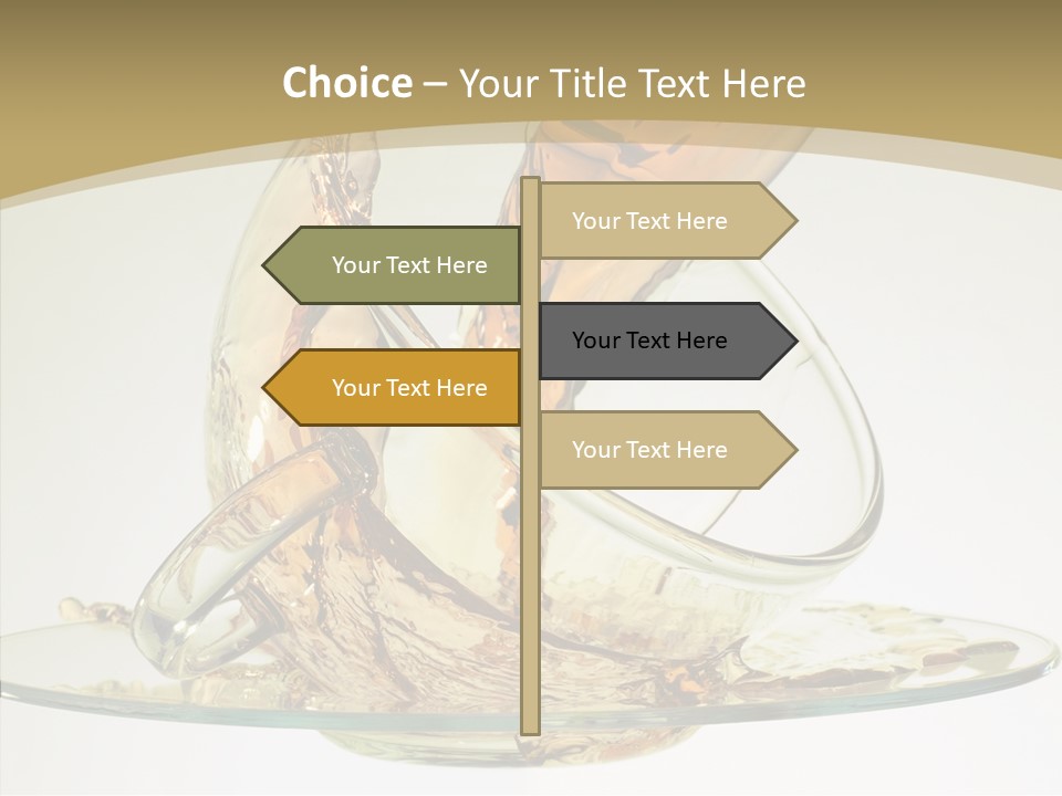 Concept Brown Close Up PowerPoint Template