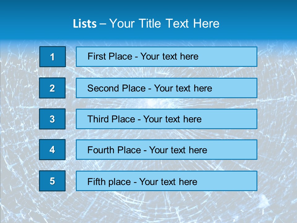 Sharp Transparent Fatalities PowerPoint Template