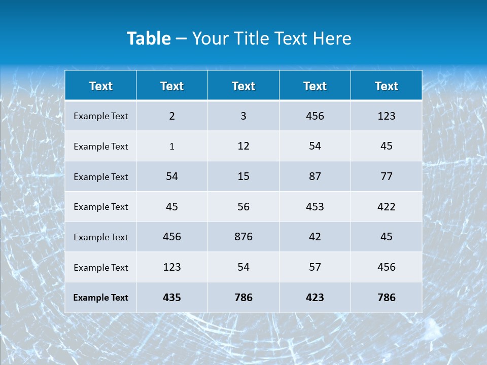 Sharp Transparent Fatalities PowerPoint Template