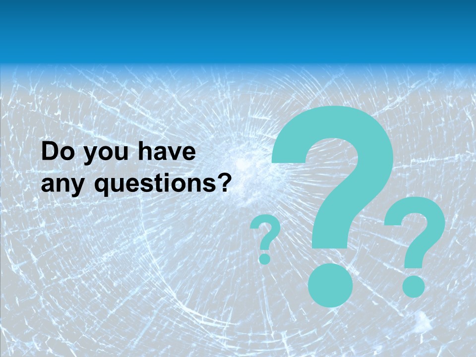 Sharp Transparent Fatalities PowerPoint Template