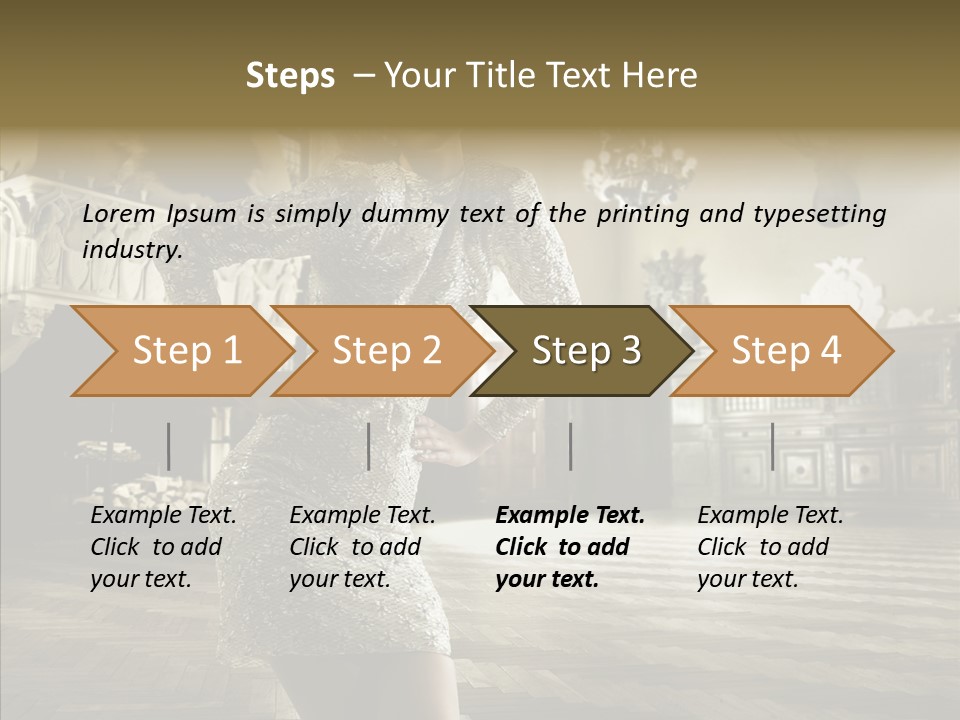 Vogue Body Hair PowerPoint Template