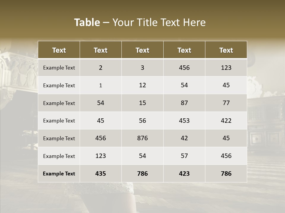 Vogue Body Hair PowerPoint Template