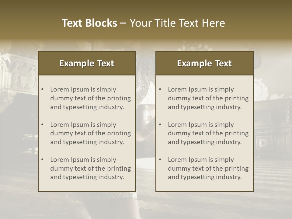 Vogue Body Hair PowerPoint Template