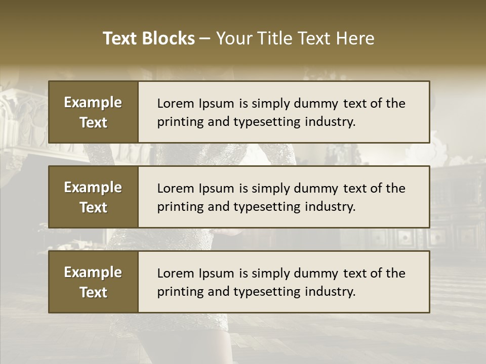 Vogue Body Hair PowerPoint Template