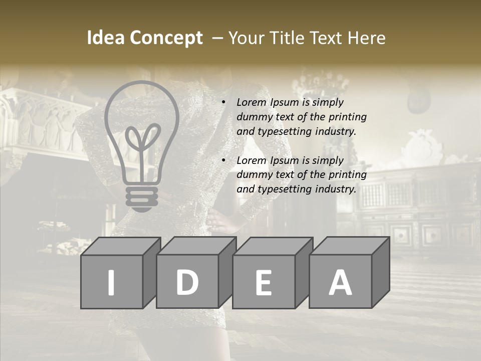 Vogue Body Hair PowerPoint Template