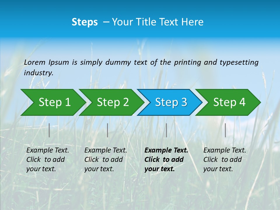 Sunlight Beauty Peaceful PowerPoint Template