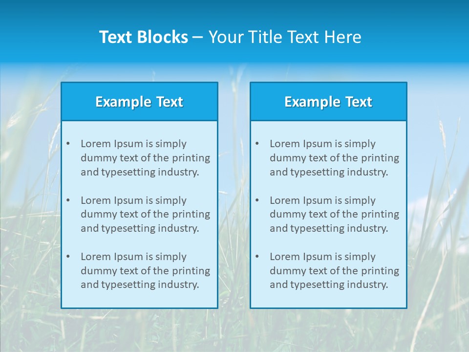 Sunlight Beauty Peaceful PowerPoint Template