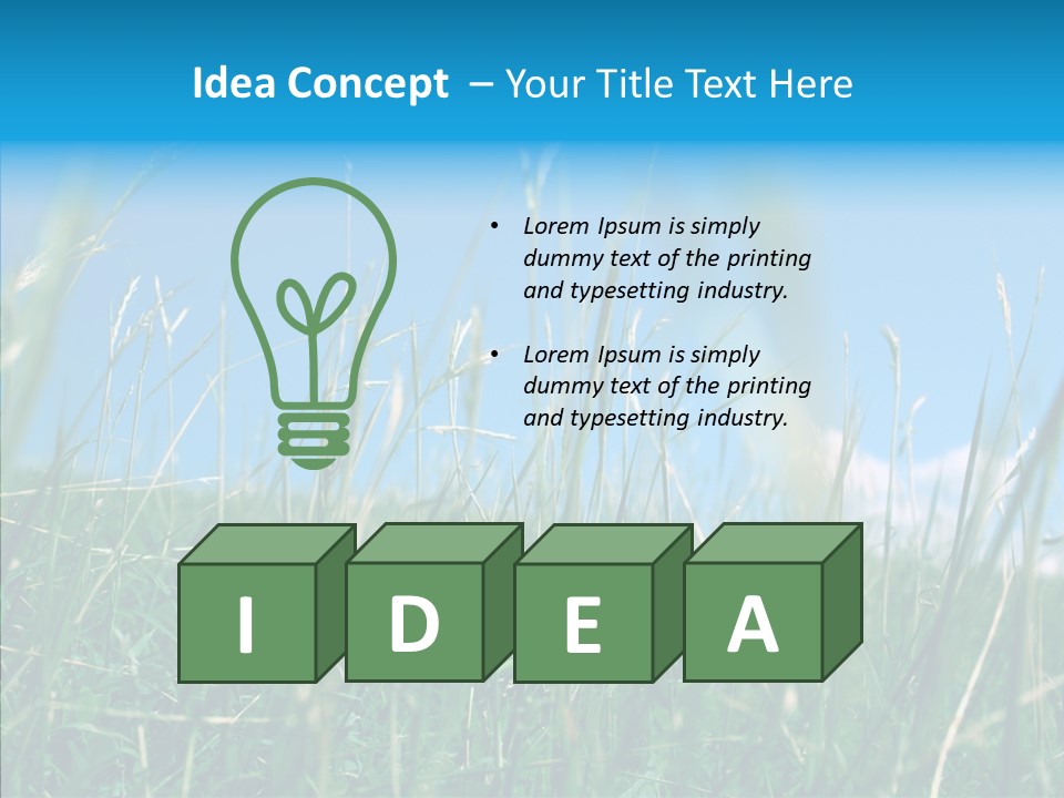 Sunlight Beauty Peaceful PowerPoint Template