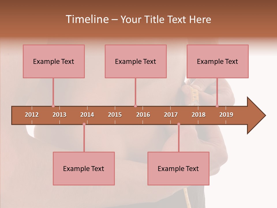 Belly Centimetre Fat PowerPoint Template