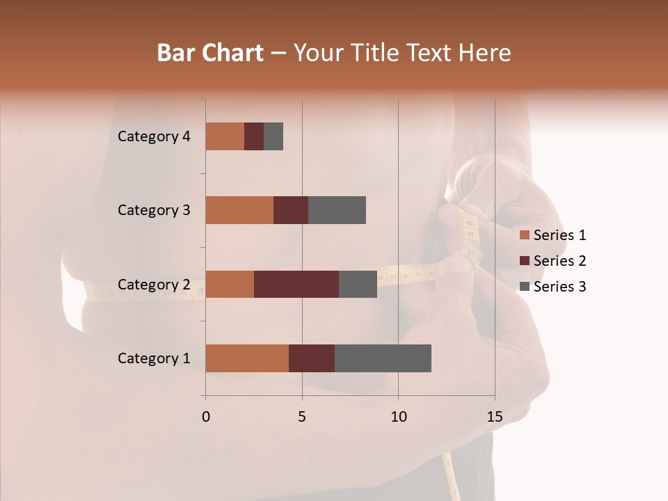 Belly Centimetre Fat PowerPoint Template