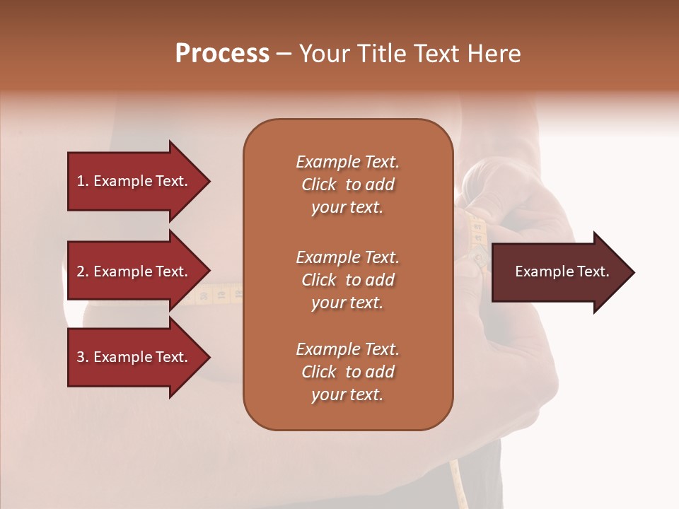 Belly Centimetre Fat PowerPoint Template