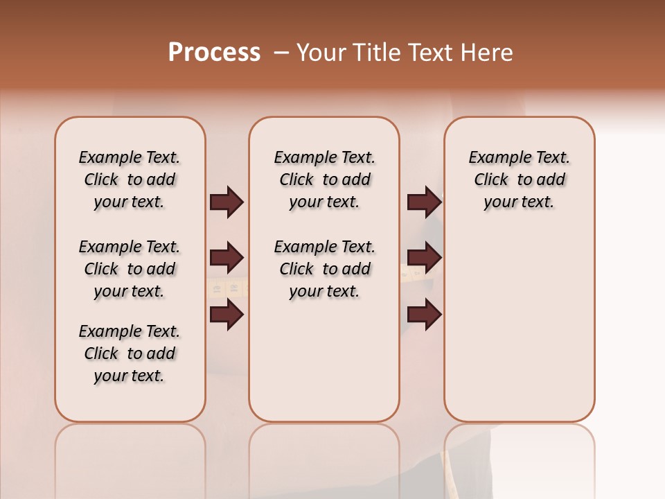 Belly Centimetre Fat PowerPoint Template
