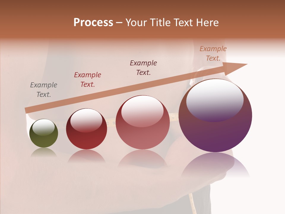 Belly Centimetre Fat PowerPoint Template