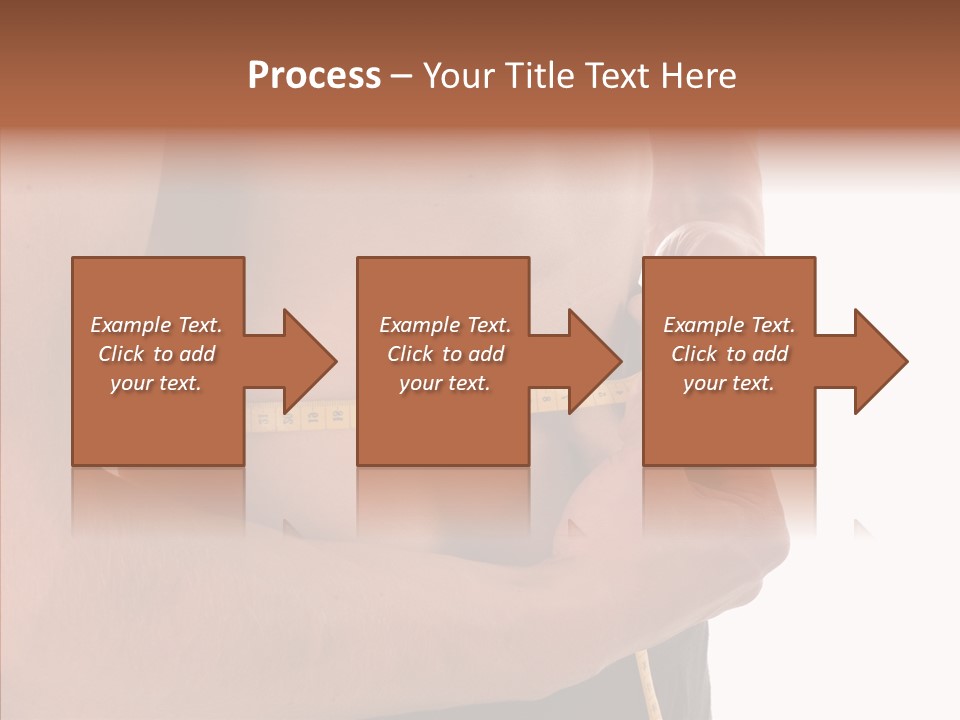 Belly Centimetre Fat PowerPoint Template