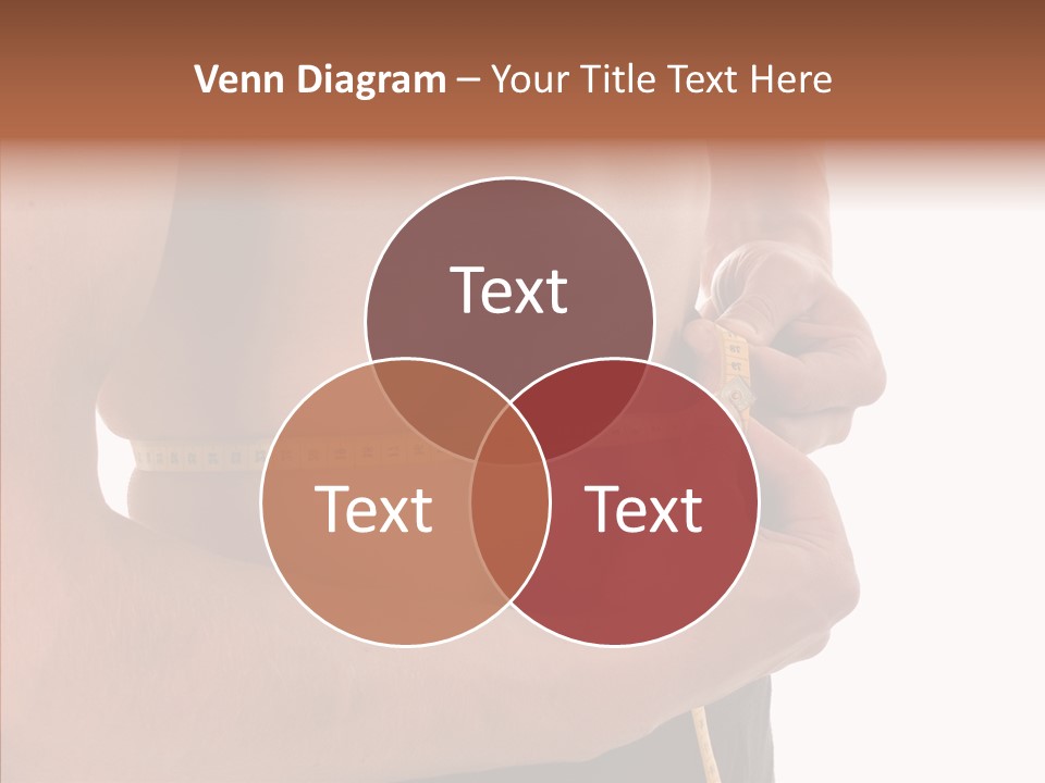 Belly Centimetre Fat PowerPoint Template