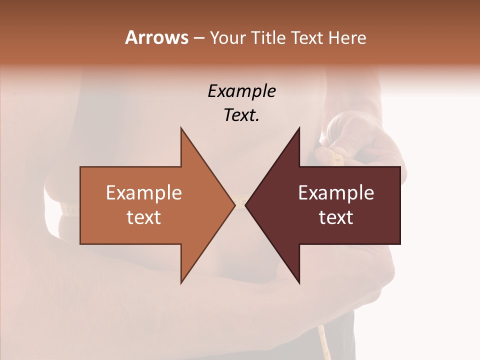 Belly Centimetre Fat PowerPoint Template