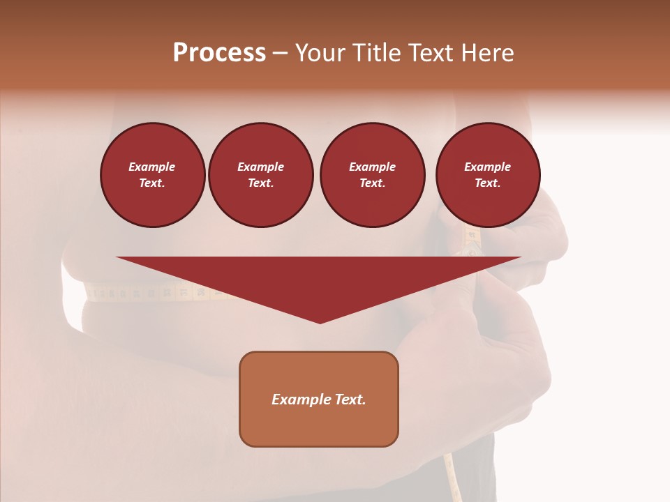 Belly Centimetre Fat PowerPoint Template