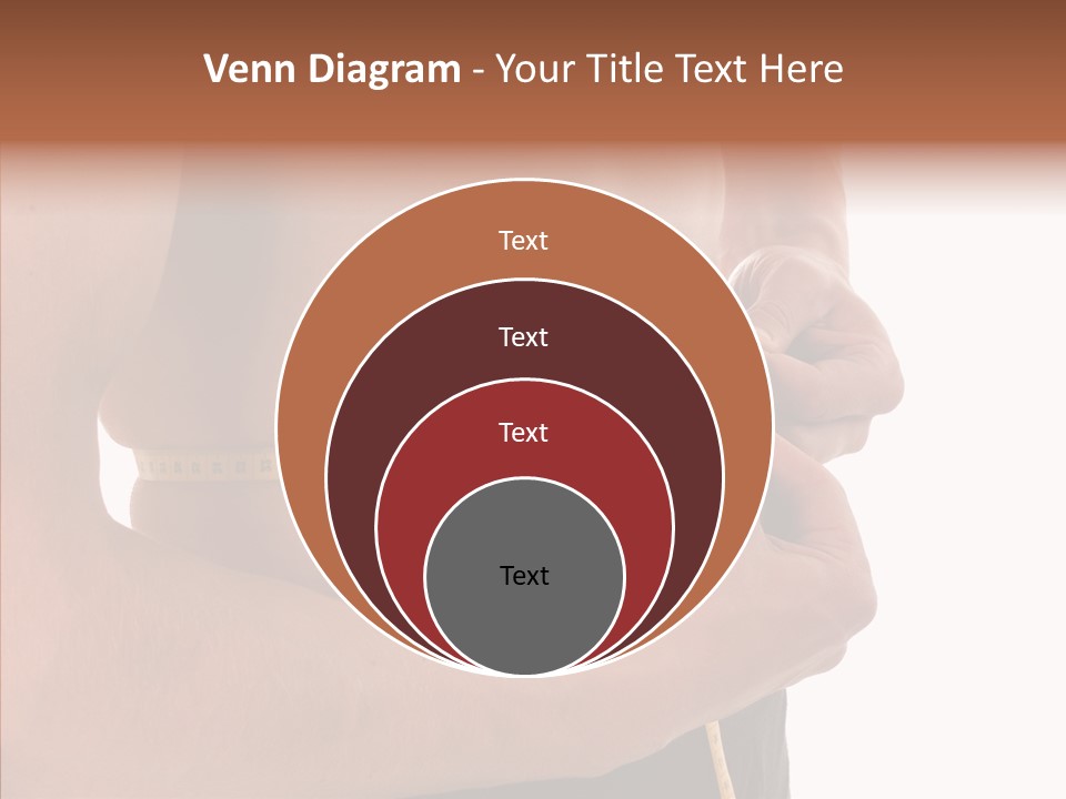 Belly Centimetre Fat PowerPoint Template