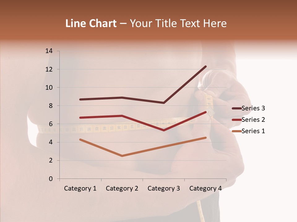 Belly Centimetre Fat PowerPoint Template