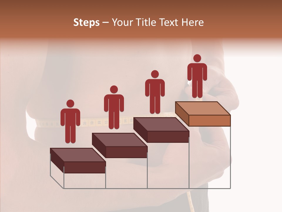 Belly Centimetre Fat PowerPoint Template