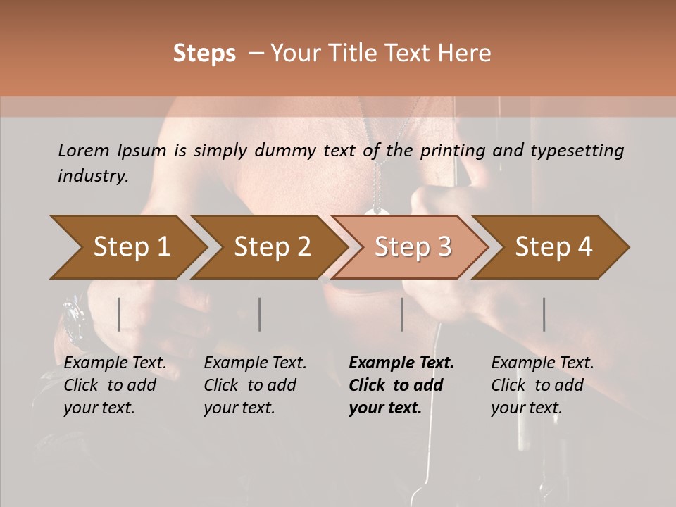 Person Body Uniform PowerPoint Template