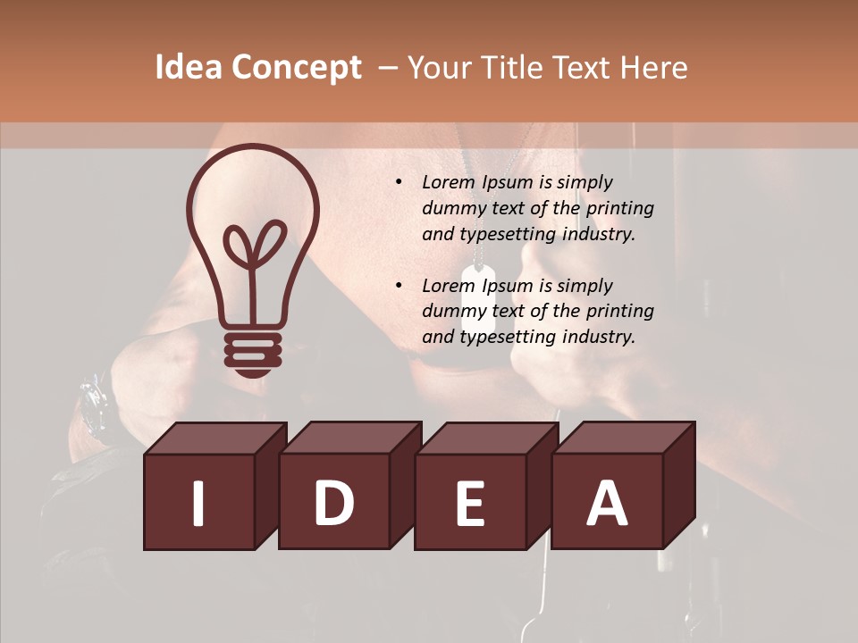 Person Body Uniform PowerPoint Template