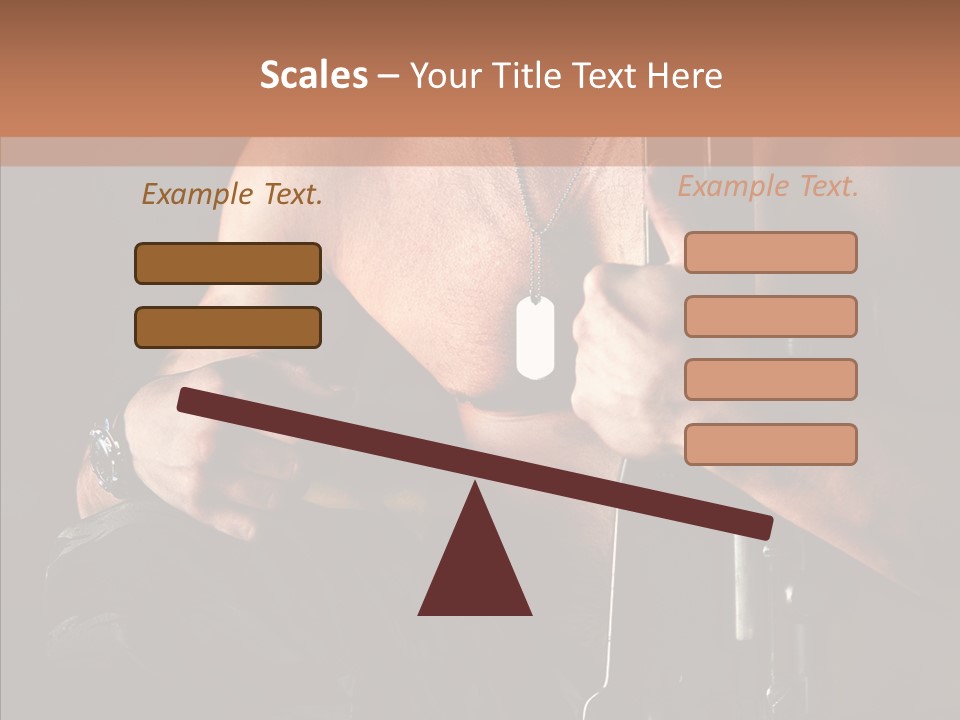 Person Body Uniform PowerPoint Template