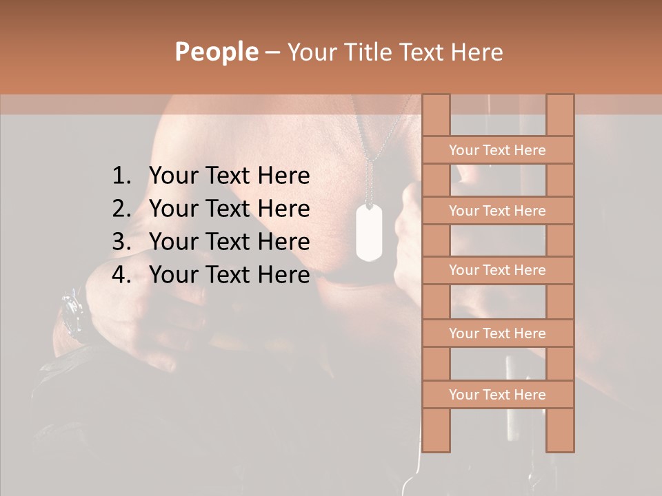 Person Body Uniform PowerPoint Template