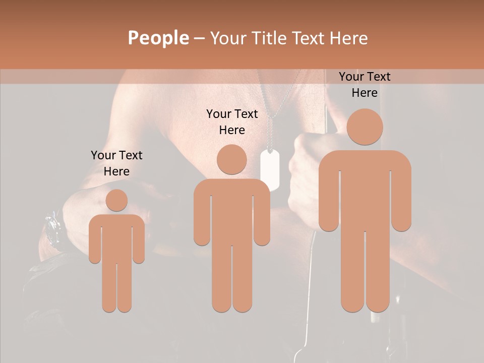 Person Body Uniform PowerPoint Template