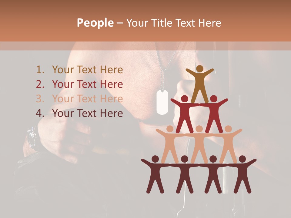 Person Body Uniform PowerPoint Template
