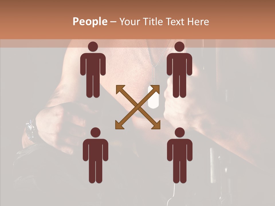 Person Body Uniform PowerPoint Template