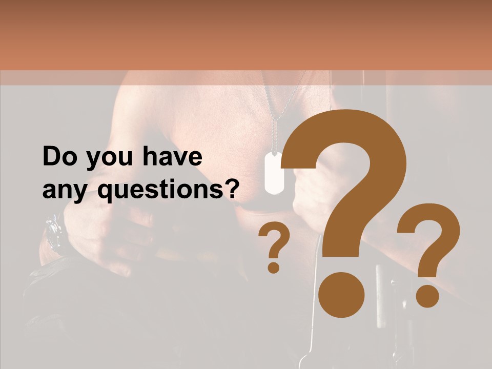 Person Body Uniform PowerPoint Template