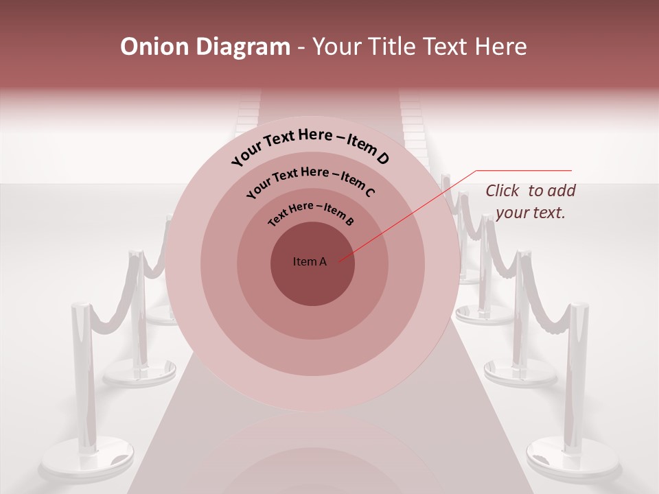 Chrome Star Steps PowerPoint Template