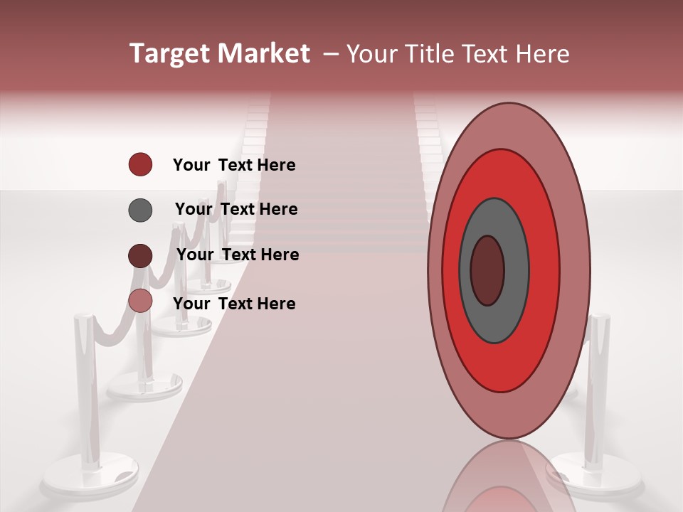 Chrome Star Steps PowerPoint Template