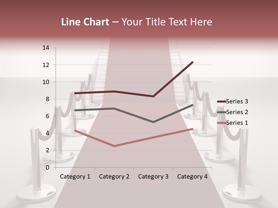 Chrome Star Steps PowerPoint Template