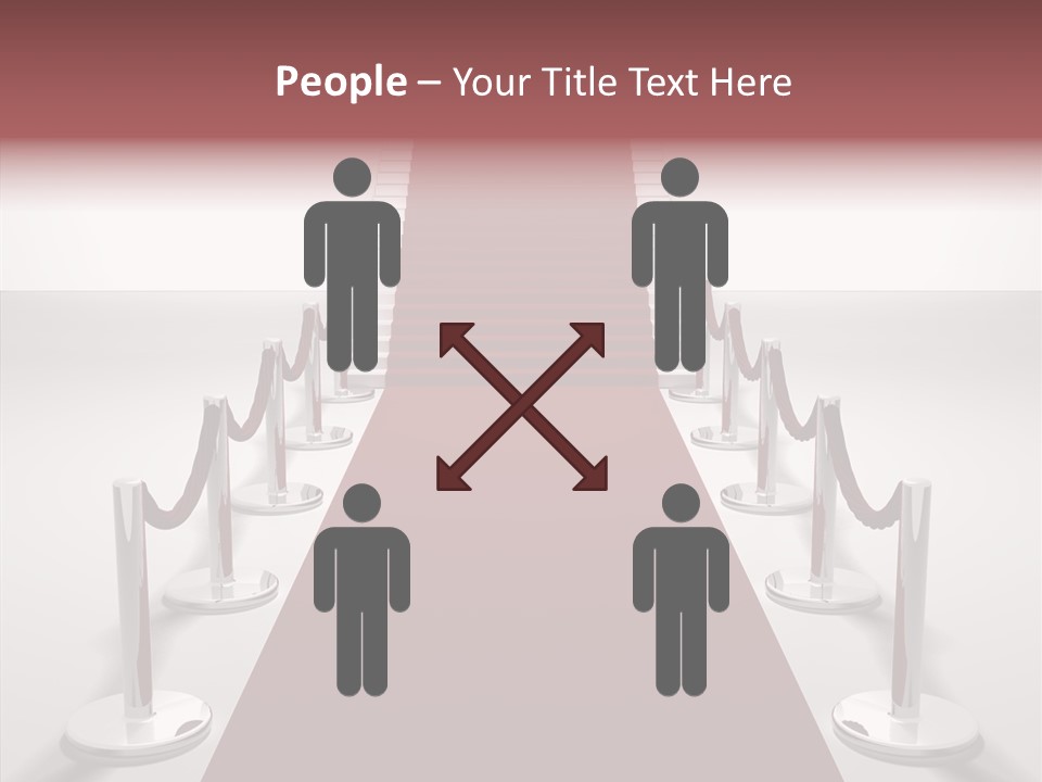 Chrome Star Steps PowerPoint Template