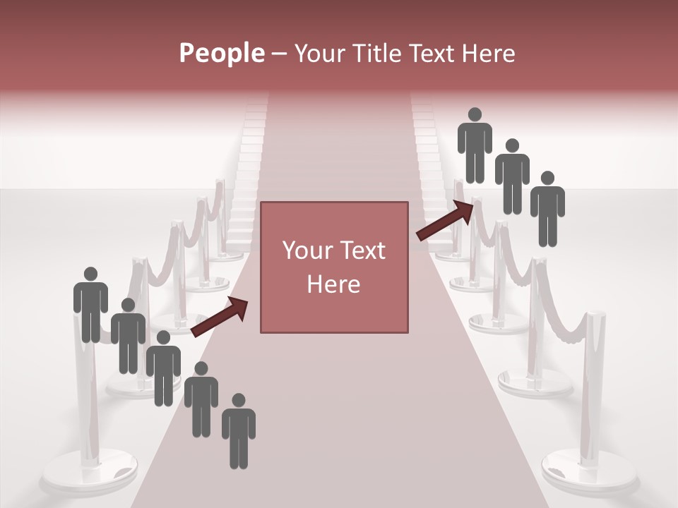 Chrome Star Steps PowerPoint Template