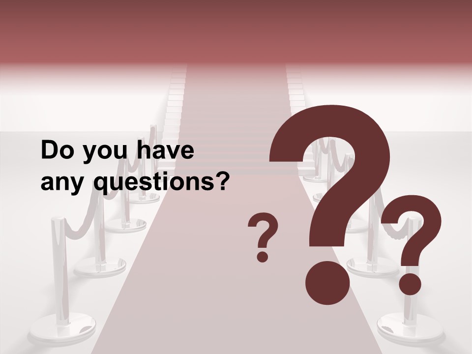 Chrome Star Steps PowerPoint Template