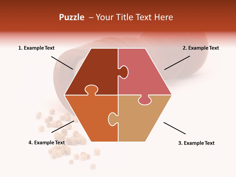 Standing Red Background PowerPoint Template