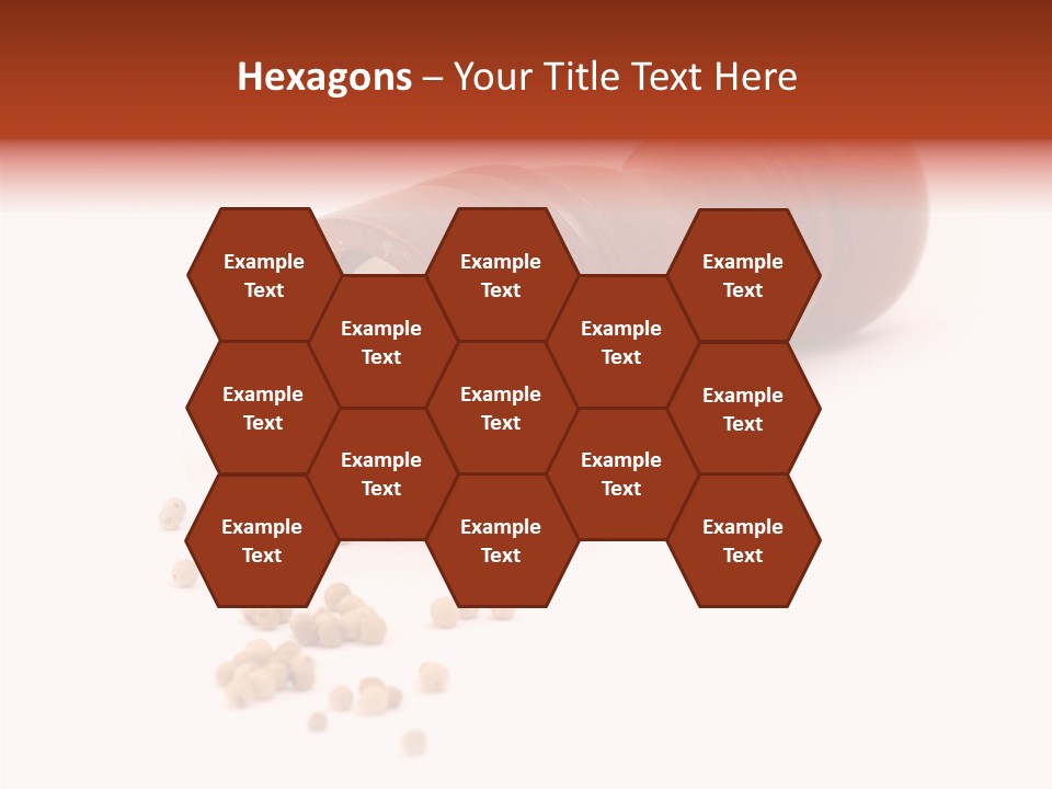 Standing Red Background PowerPoint Template