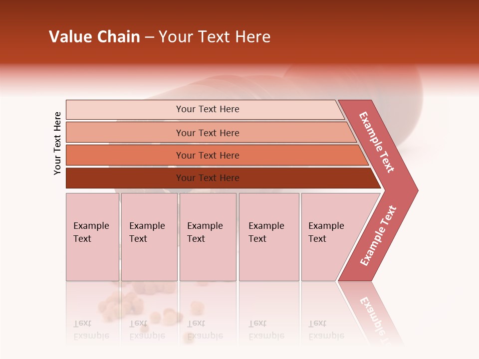 Standing Red Background PowerPoint Template